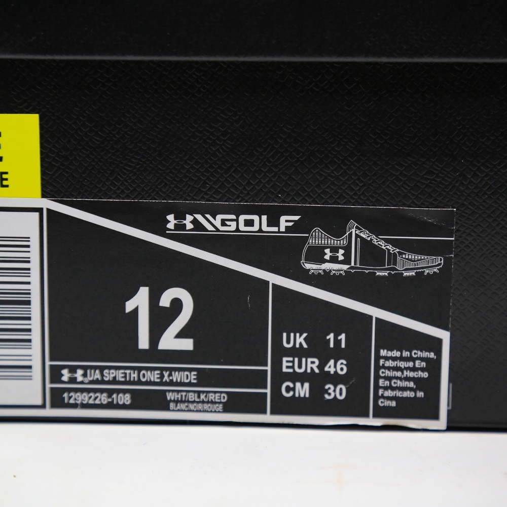 Under Armour UA Spieth One X-Wide Golf Shoe Cleat - Picture 8 of 8